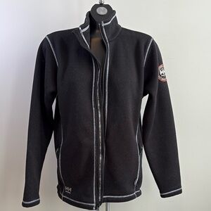 Helly Hansen Black Zip Up Sweater